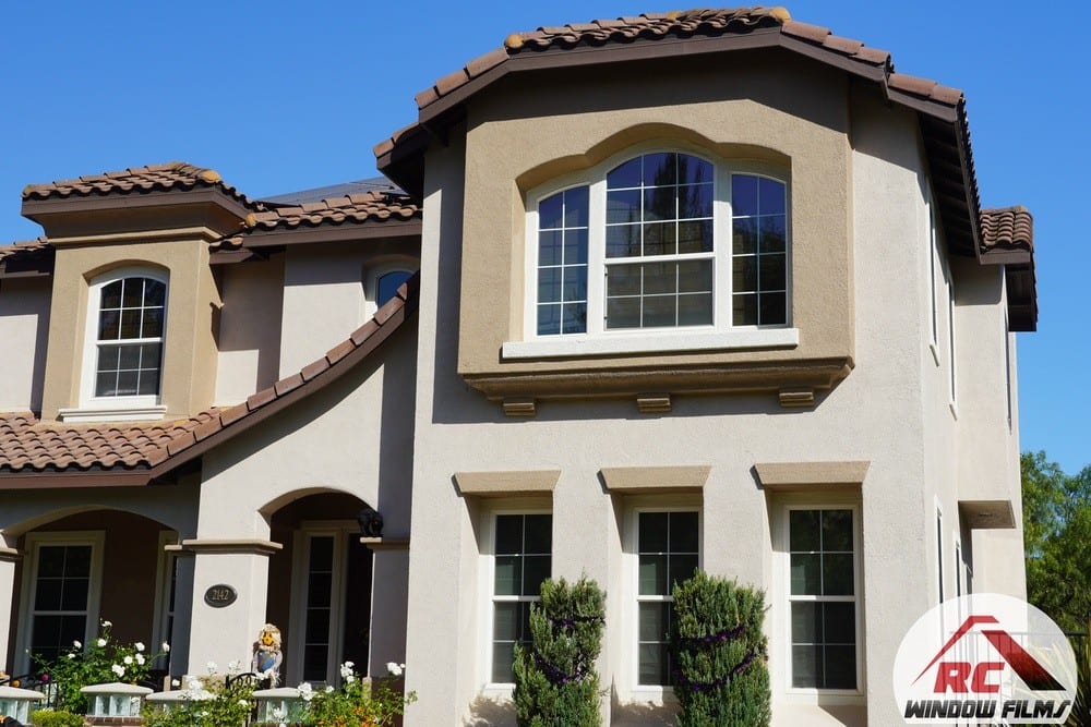 Carlsbad home blocking 60 % of heat by tinting home windows 