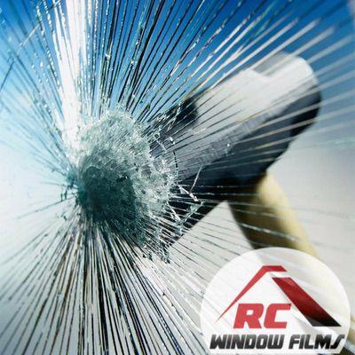 how security window film holds glass