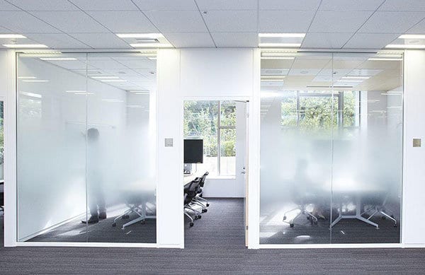 Commercial Frosted Window Film for Meeting Privacy