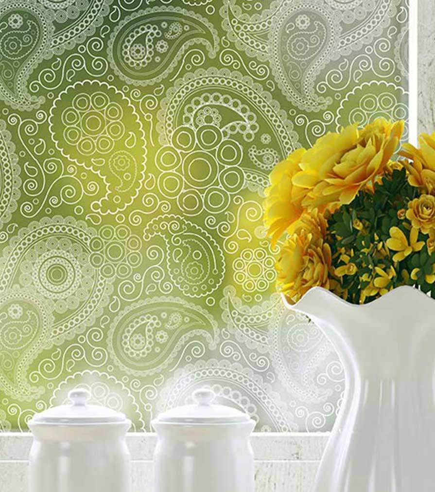 Home decorative window film and frosted window film with patterns